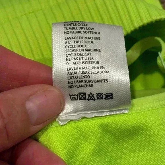 Good American Bralette Women's Size 3/4 (Large) Ribbed Athletic Bra - Picture 6 of 6